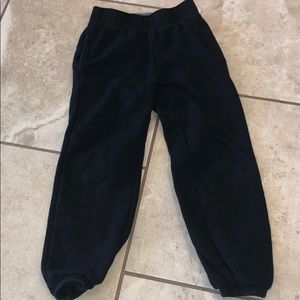 Boys black joggers